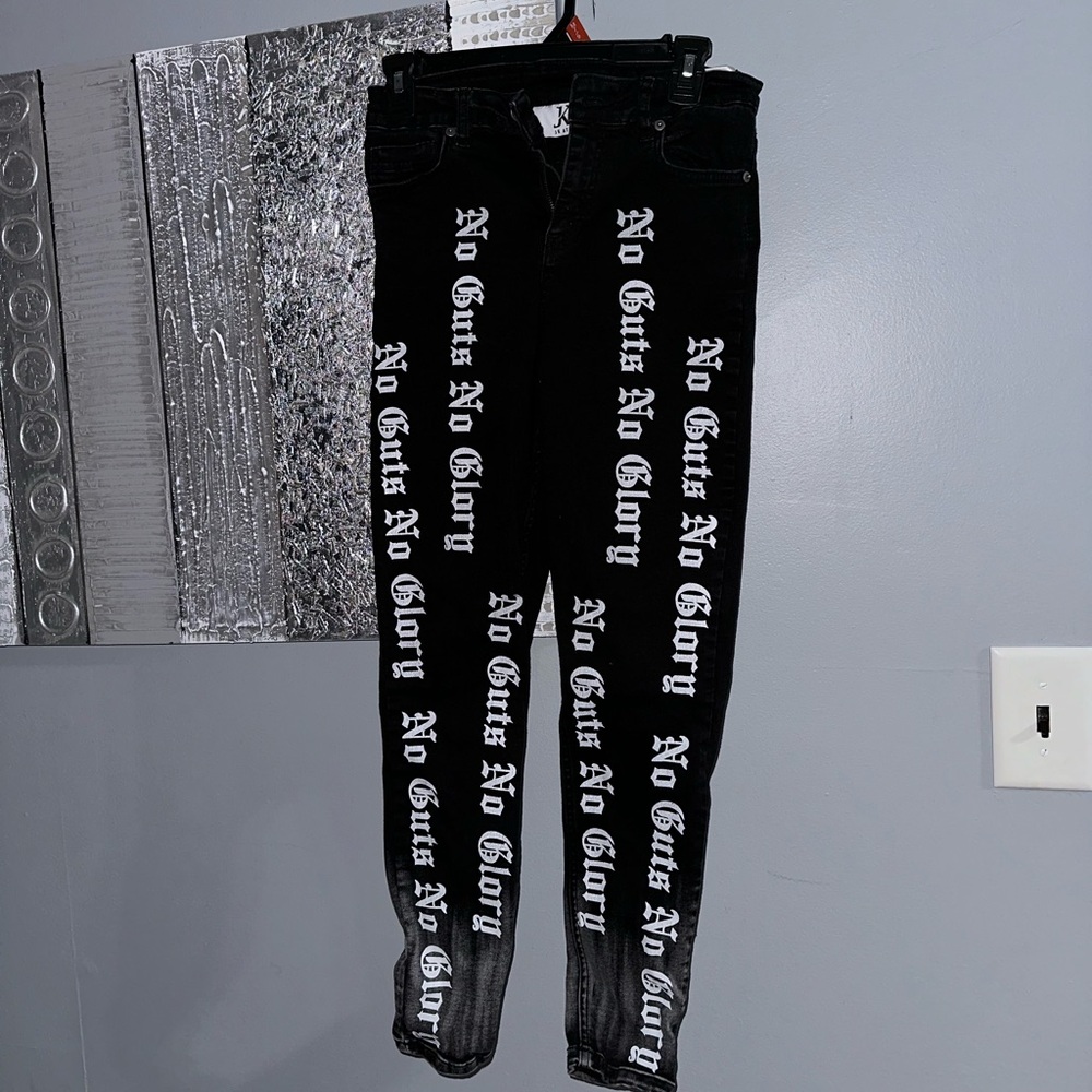 Ombré jeans, no glory